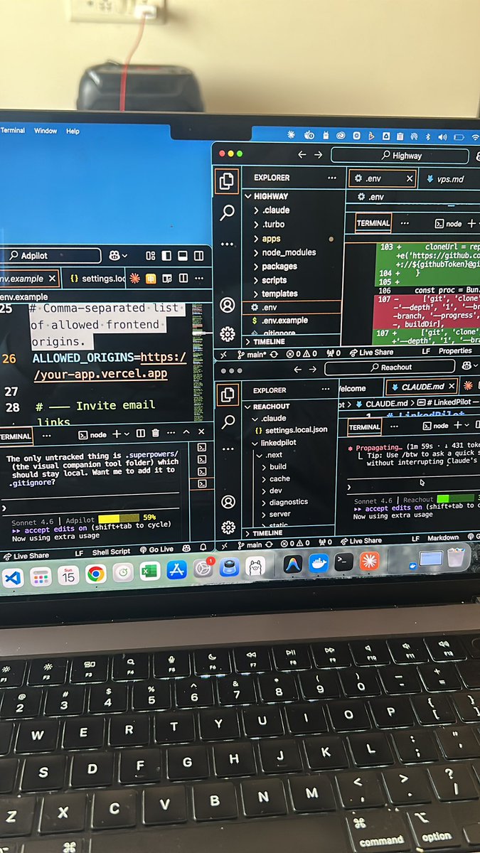 Claude code 3 project simultaneously