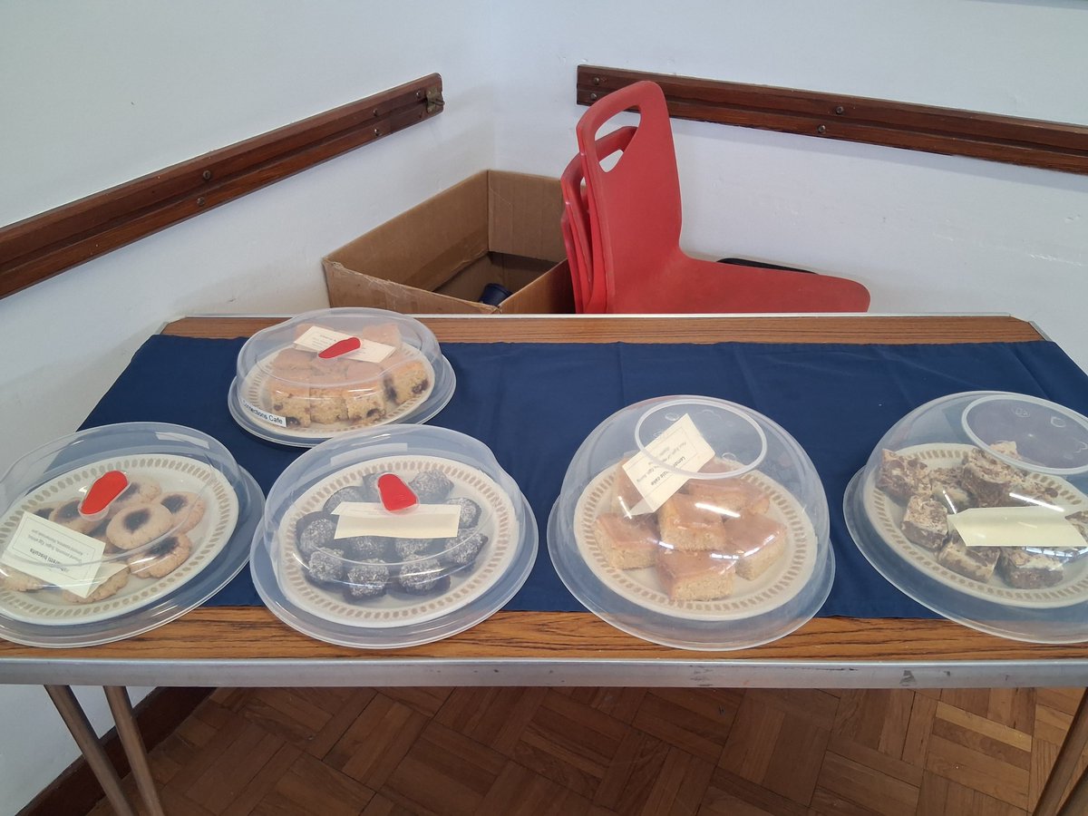 QFBrigaders's tweet photo. Last chance to buy and sample cakes at Queensferry Parish Church and donate to our Coffee Morning funds. On sale after the 10am service https://t.co/XP7Uvy4fSv
