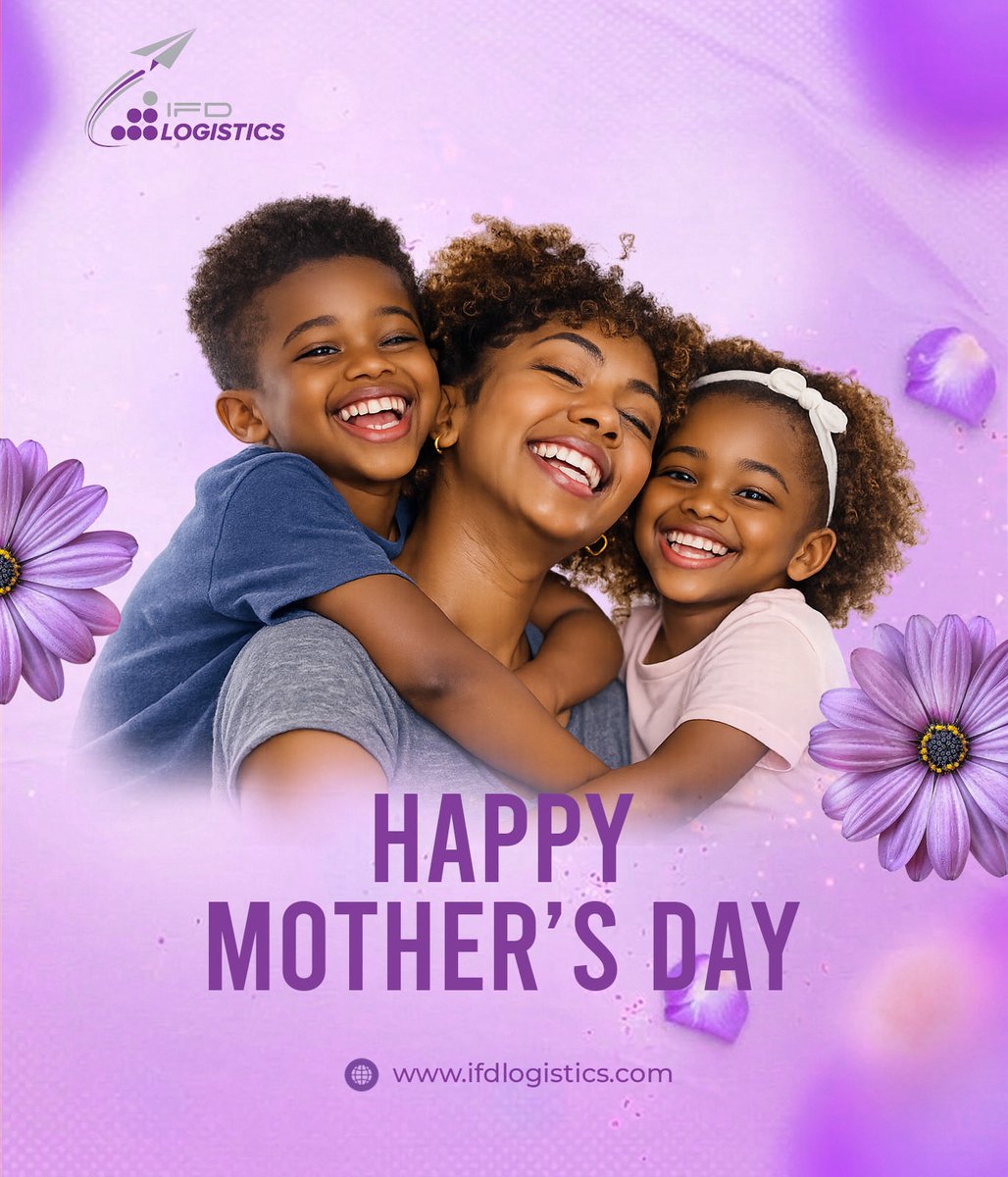 Celebrating the multitaskers and the magic-makers. Happy Mother’s Day🥳✨🎉#ifdlogisticssl #motheringsunday #mothersday #logistics #courier