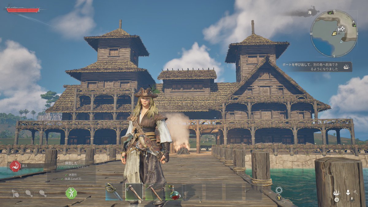 shinkaijulia's tweet photo. Windroseというゲームです🏴‍☠️まだ　DEMO版なのですが　建築が楽しくて　あそびたおしておりますのです🛠️
#Windrose https://t.co/3y9WzLEByI