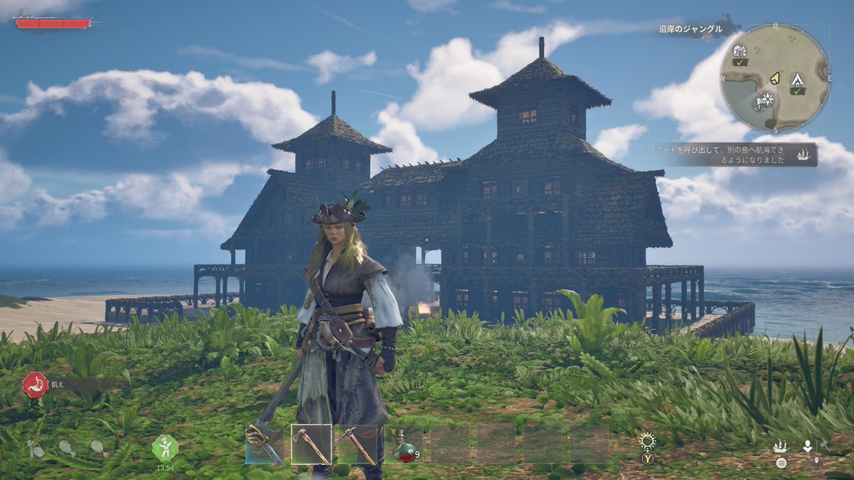 shinkaijulia's tweet photo. Windroseというゲームです🏴‍☠️まだ　DEMO版なのですが　建築が楽しくて　あそびたおしておりますのです🛠️
#Windrose https://t.co/3y9WzLEByI