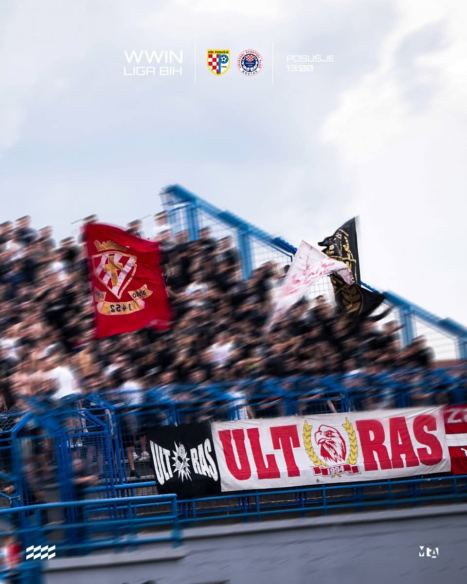 MostarskiPlemic's tweet photo. MATCHDAY | HŠK Posušje vs HŠK Zrinjski Mostar | 25. kolo Wwin PLBiH 

IGRAJ ZRINJSKI VOLIM TEEE! ❤️🤍💙

#Zrinjski #Mostar #HŠKZ #PLBiH https://t.co/wwtCAIhrlY
