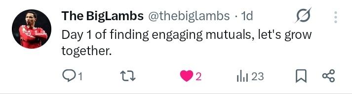 The BigLambs tweet media