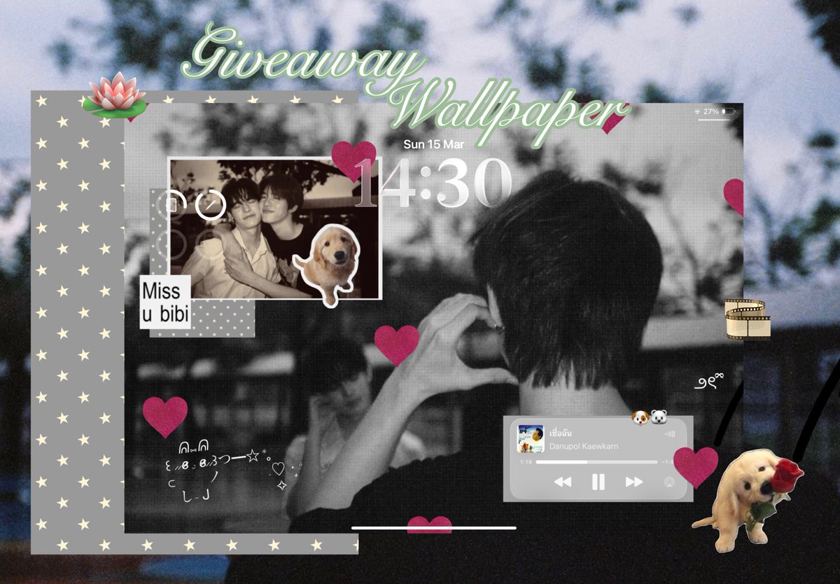 ౨ৎ ྀི pls kindly rt 

  Giveaways wallpaper teeteepor 🐶🐻‍❄️🪷

* pics in mention 👇🏻
personal use only kub
[ #teeteepor #ตี๋ตี๋ป๋อ ]
