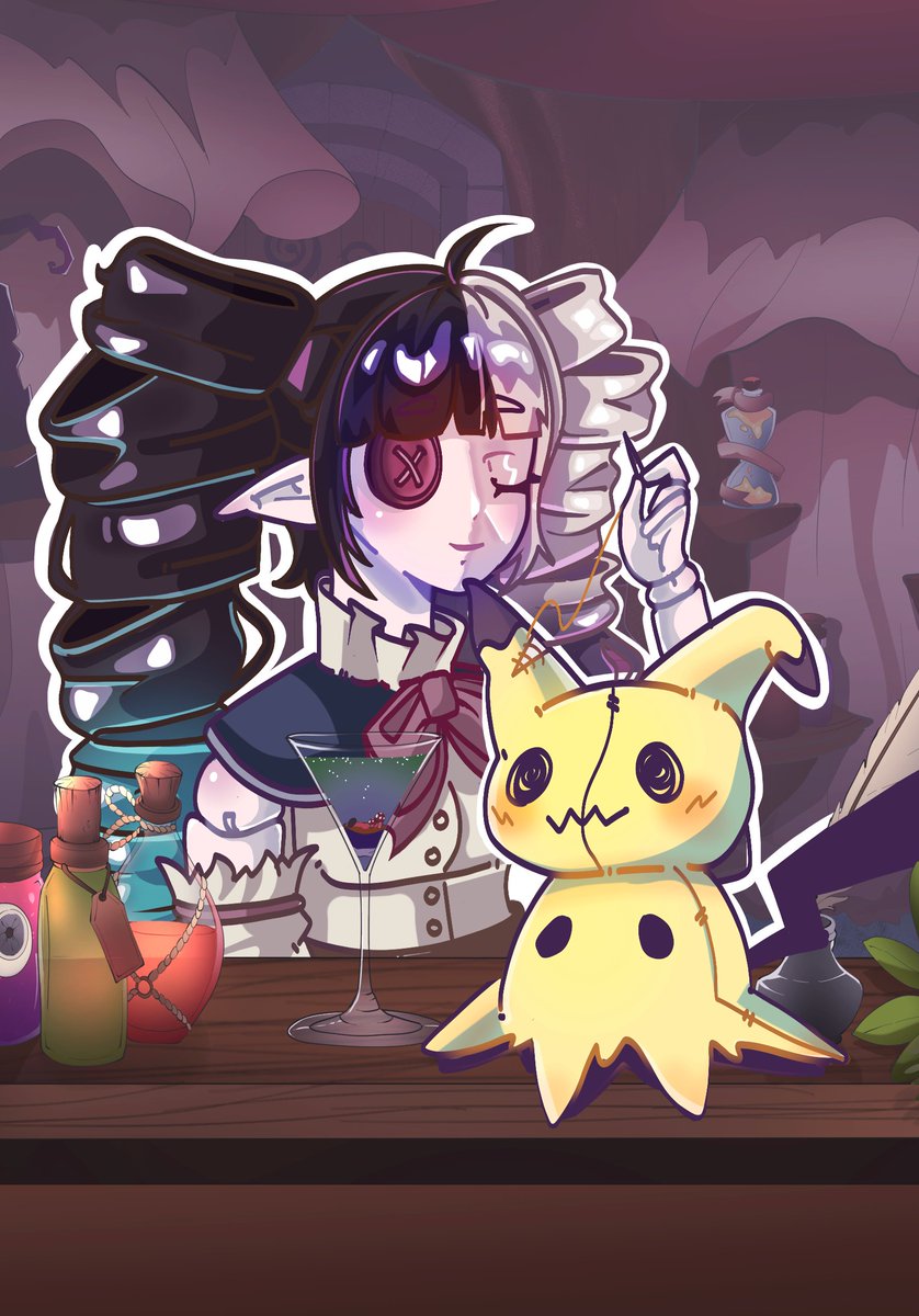 mikumonaa's tweet photo. ミミッキュ

just mimo and their best bud (this is my way of coping of not being able to play pokopia) 💛🪡

#mikumonART #mimikyu #pokemon  #ミミッキュ https://t.co/q7nQvhYzcS