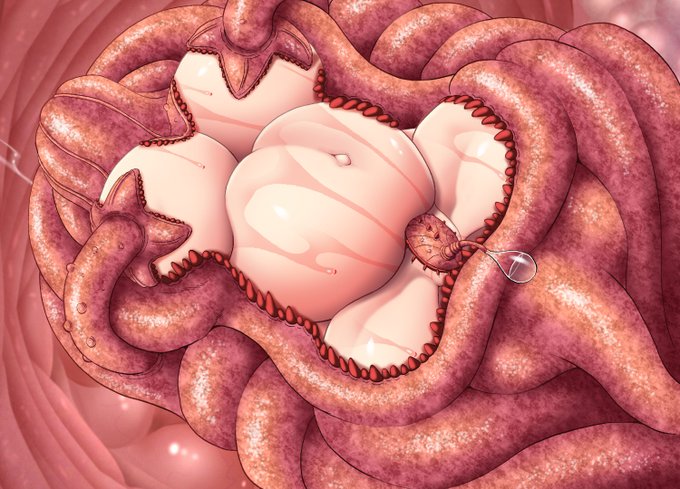 次回作の差分作り 触手の卵を産まされる対魔巫女さん 「ふたなり情報屋の射精&排泄管理」も販売中です～ DLsiteさん: FANZAさん: