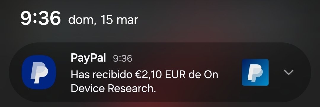 paidencuestas's tweet photo. CURIOUS CAT
Otros dos euritos con esta app, de las mejores para empezar a hacer encuestas online๐ธ
https://t.co/NTX1VaLuNf
#curiouscat #curiouscatapp #onlinemoney #easymoney #cashapp #followandearnmoney #bestapp #followme https://t.co/JnGa4lnfVn