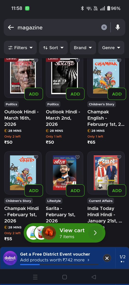 I am wondering why print car magazines like <a href="/autocarindiamag/">Autocar India</a> or <a href="/evoIndia/">evoIndia</a> aren't available on quick commerce websites like many other types ? With even newstands disappearing from many locations, it would be fun to get a print version. As a kid, thumbing through these was ♥️