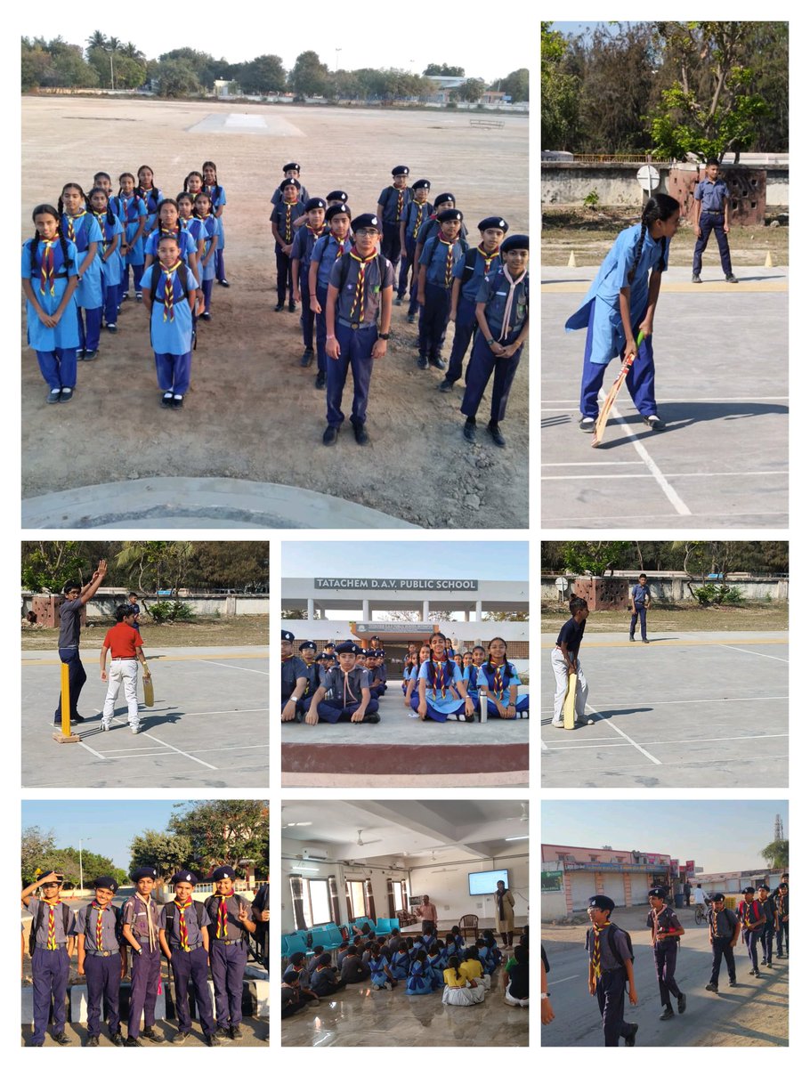 TatachemG's tweet photo. 🏕️ Glimpses of the Scout &amp; Guide Camp held on 11.03.2026 at Tatachem DAV Public School Mithapur – a day full of teamwork, discipline and fun activities. 🌟 https://t.co/X1piUPZFoW