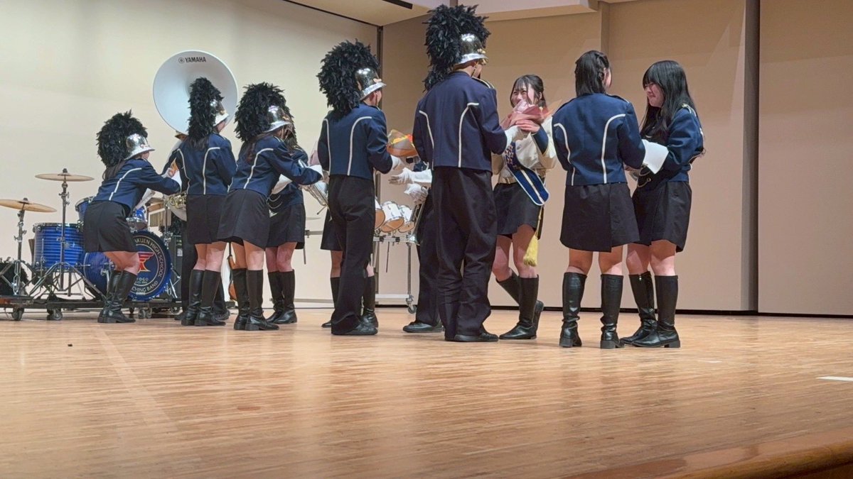 koryo_marching's tweet photo. 本日、3年生引退公演
神戸弘陵Graduation Concertが無事に
終了しました🎓

遠方からも見に来てくださりありがとうございました🙇🏻‍♀️

本日をもってこのメンバーでの演奏は終わりとなります😭
3年間ありがとうございました🙇🏻‍♀️🙇🏻‍♀️🙏🏻
今日の動画はまた後日アップします！

#神戸弘陵
#弘陵 https://t.co/xt9STToHAg