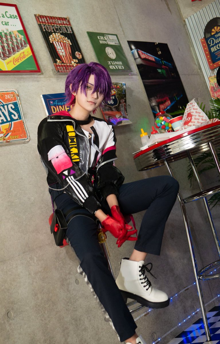 _rou_cos_'s tweet photo. ⚠︎🌈🕒 ／ ♦︎☕cos

　　　　　　　　　 怪盗さん
※タップ推奨 https://t.co/ys5EN2DpFf