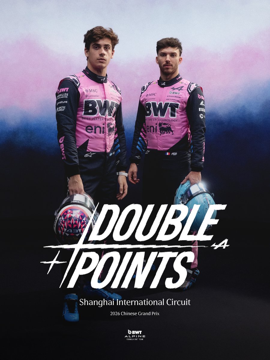 BWT Alpine Formula One Team tweet media