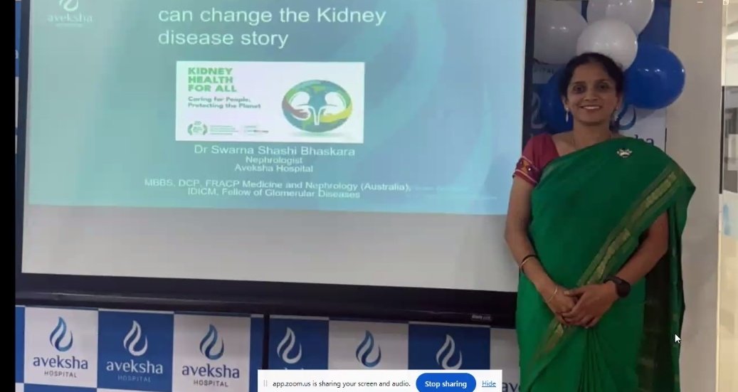 Women in Nephrology-India tweet media