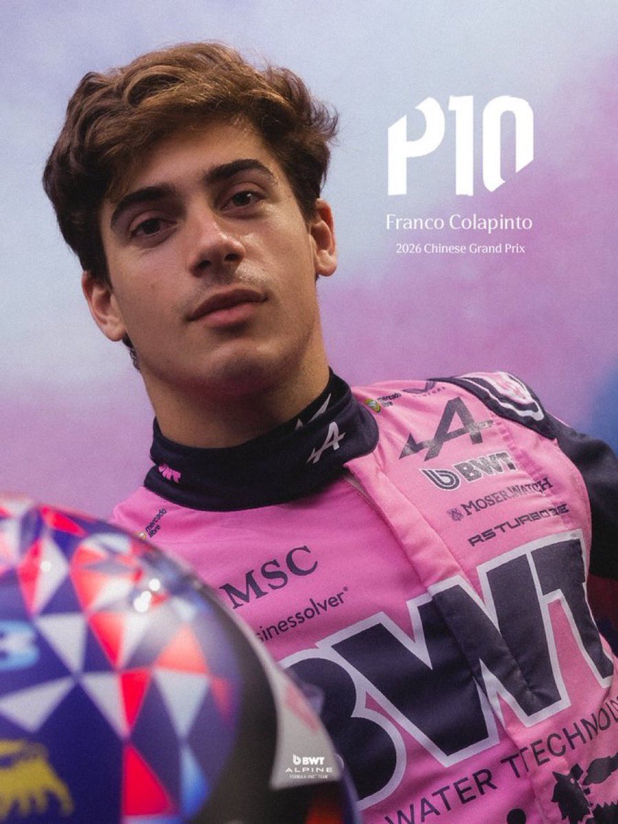 F1enCriollo's tweet image. 1 - Safety Car le caga la estrategia

2 - El puto de Ocon lo choca saliendo de Boxes

3 - Tiene que dejar doblar a Antonelli y Russell justo cuando va a adelantar a Sainz

Pero igual puntúa. 

La mejor carrera de Franco Colapinto en F1. 

Y que la chupen.