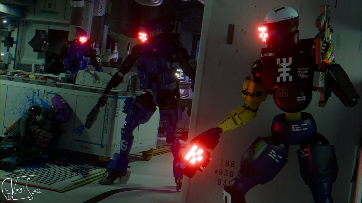 Been playing a lot of Marathon recently so decided to do a render of my favorite shell Rook

Shout out to all my Rooks!

#MarathonGame #Marathon #Bungie #Render #Blender #3Dart #RookRunner