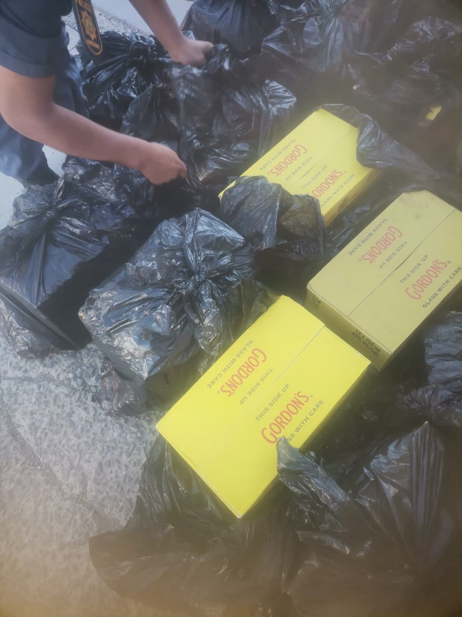 SAPoliceService's tweet photo. #sapsFS Members of the Provincial #AntiGangUnit arrested a 24-year-old male and 22-year-old female on 14/03 for possession of counterfeit liquor.

The suspects were stopped along the N6 from Queenstown to Bloemfontein, and several boxes of counterfeit liquor worth an estimated R105,000 were seized. They are expected to appear in the Bloemfontein Magistrate’s Court soon.

#fightingcrime #StopIllicitTrade SG
https://t.co/cBqq3Yk68u