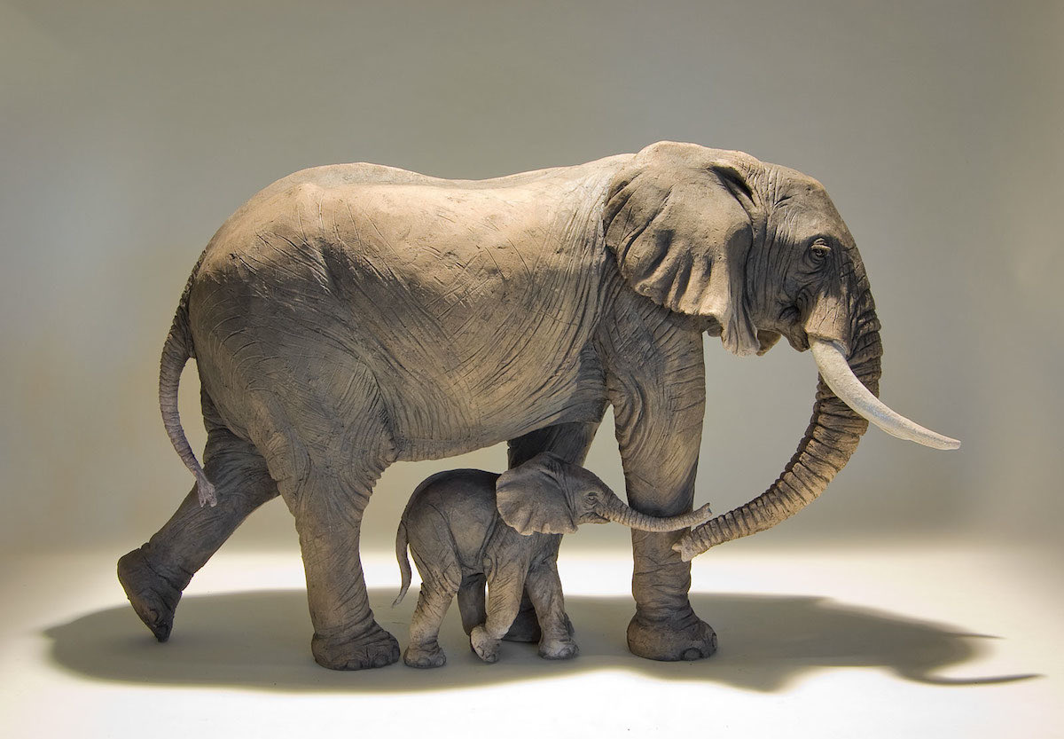 Nick Mackman Animal Sculpture tweet media