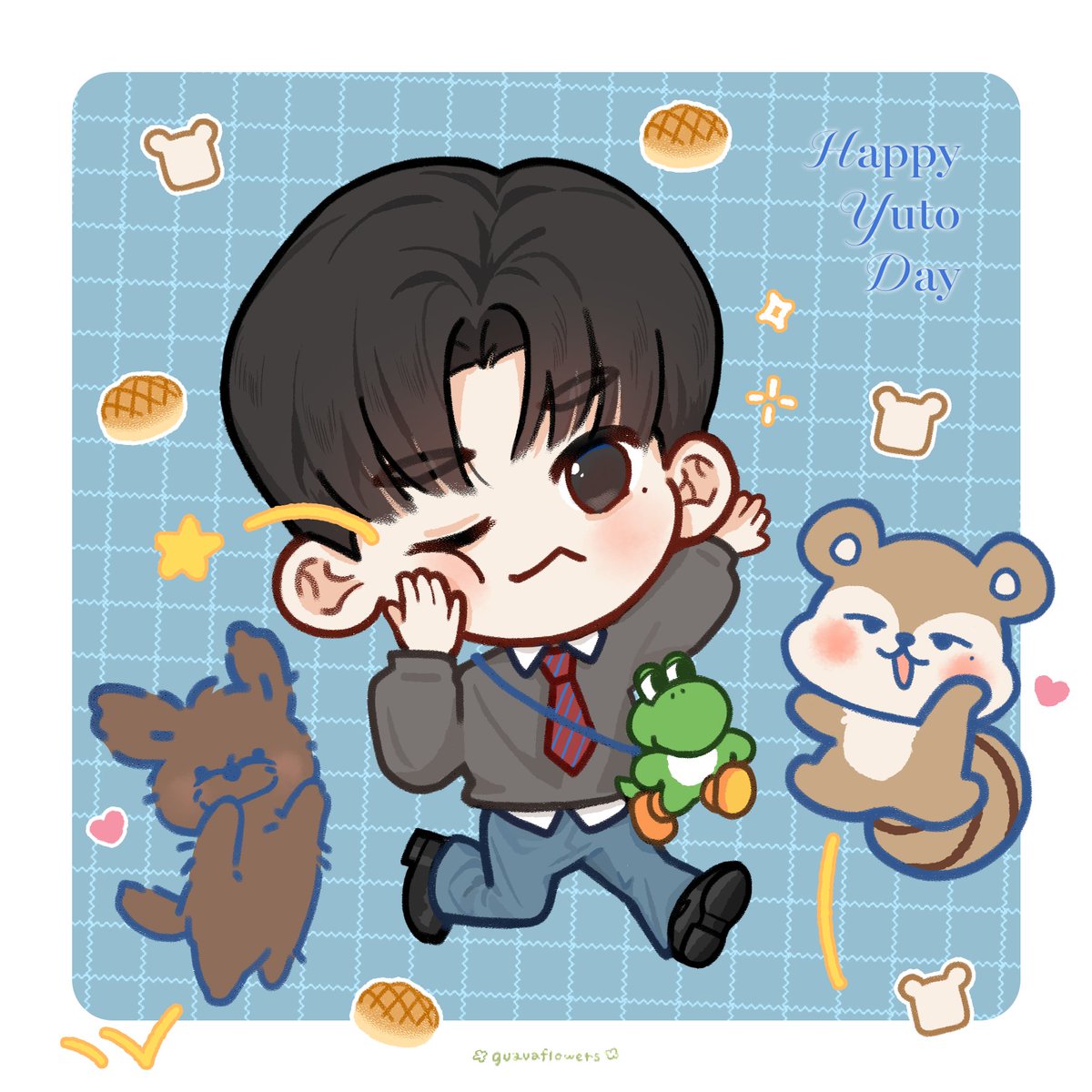 guavaflowers's tweet photo. 𝐇𝐀𝐏𝐏𝐘 𝐘𝐔𝐓𝐎 𝐃𝐀𝐘💙
유토얌! 생일 축하해!!🐿️🥳

#유토얌유토얌_생일축하해 
#YUTOYAM_HBD
#온앤오프 #ONF #유토 #YUTO https://t.co/bO9xtl1Xbq