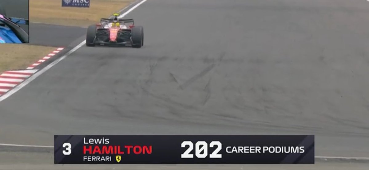 out of context Sir Lewis Hamilton tweet media