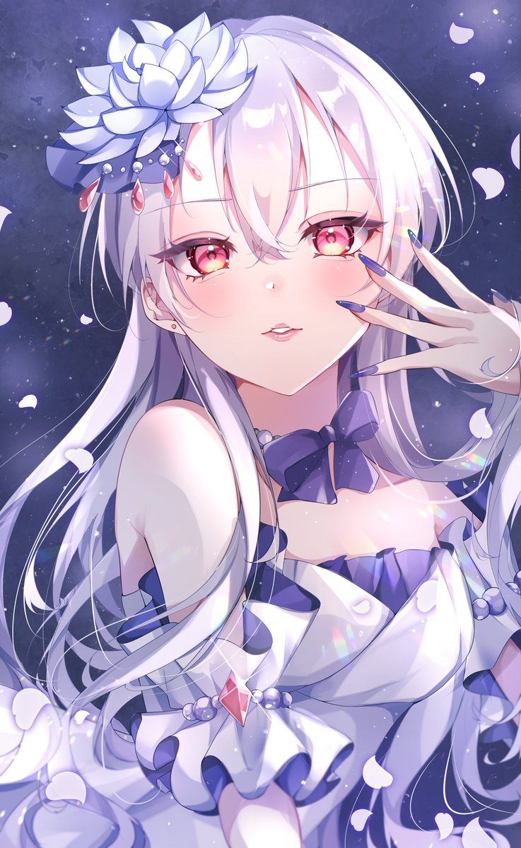 「素敵な企画に白草月花で参加させていただきました˖ ࣪⊹ #みんなのイラストで12」|替え玉のイラスト