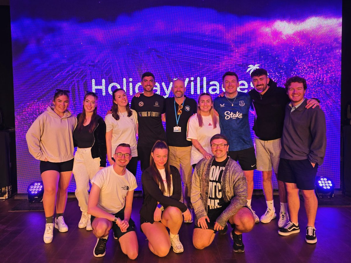 TheCallumMorley's tweet photo. 2026 Holiday Village training complete 🥳 This year I'm not only a Presenter, I've been promoted to Entertainment Manager! Can't wait to see what this year brings 🤩 https://t.co/sgWlrTQ8ug