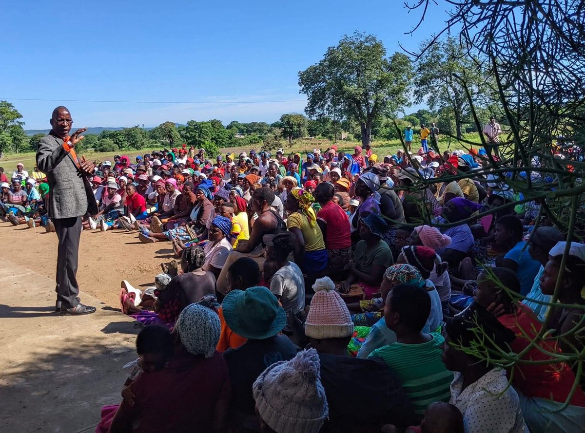 Opposition National Constitutional Assembly (NCA) leader Professor Lovemore Madhuku takes the #NoTo2030 campaign to rural communities, urging citizens to defend the Constitution.