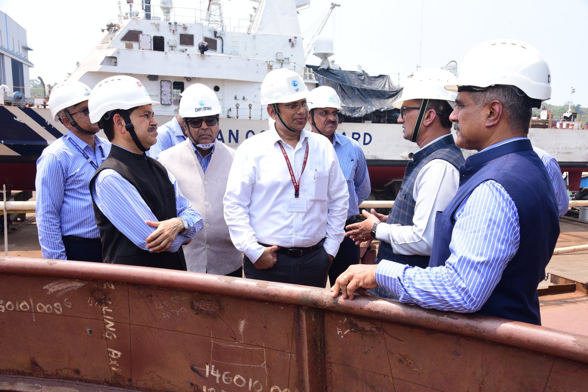 Goa Shipyard Ltd tweet media
