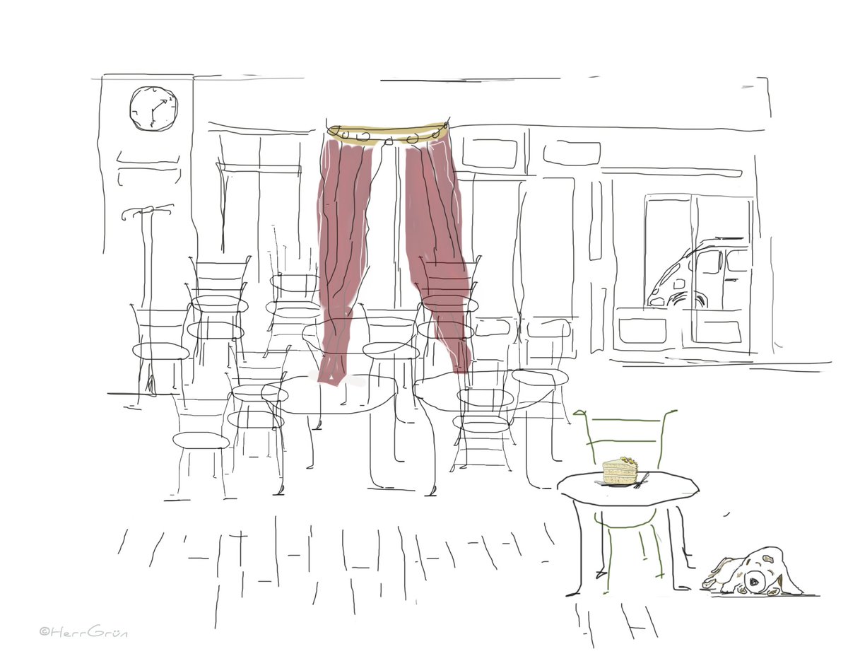 HerrGruenkocht's tweet photo. Blick in die Bar in der Via Lucente in Rom 

Illustration aus meinem Backbuch

#Rom #Backbuch #Bar #HerrGrün https://t.co/PWWgcMlqoO