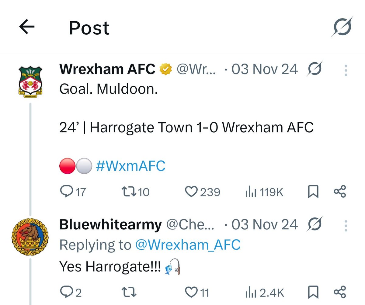 Wrexham Call Outs tweet media