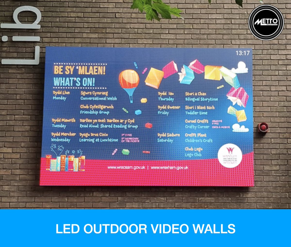 metrosolutionsx's tweet image. LED Outdoor Video Walls - Outdoor Direct View LED Solutions.

Outdoor Digital Signage Solutions Optimised for Crystal Clear Distant Viewing

To learn more:
Metro Solutions #Pro Video Wall Projects Tel 021 4341123 or metrosolutions.ie
#LEDVideowalls #videowalls #PSNIgloabal