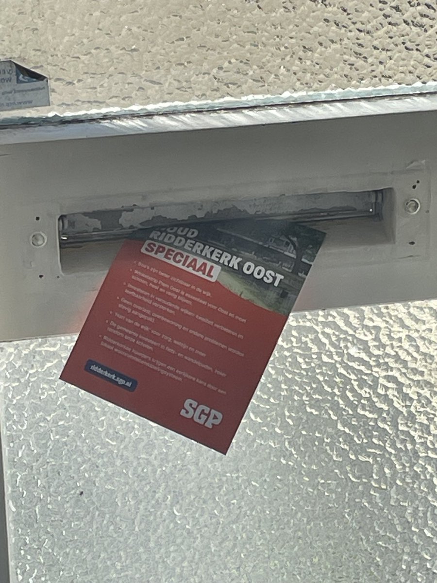 Daar gaat me zondagsrust #ridderkerk