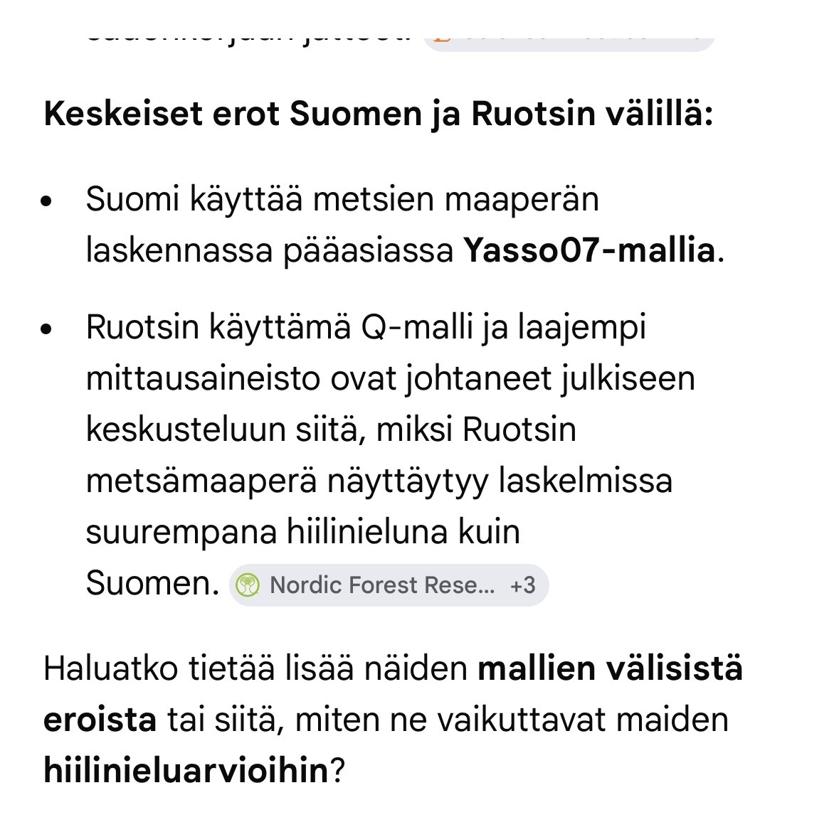 LMerisaari's tweet photo. Tärkeätä on nyt verrata malleja. Kohta kohdalta. Ruotsi arvioi luontoa laajemmin täsmä havainnoilla kahden mallin synteesin turvin. Suomi @meteorologit kehitellyt poliittisen mallin #yasso jota poliitikot käyttää #luke @Yleisradio @hsfi https://t.co/zMikO1C1ti