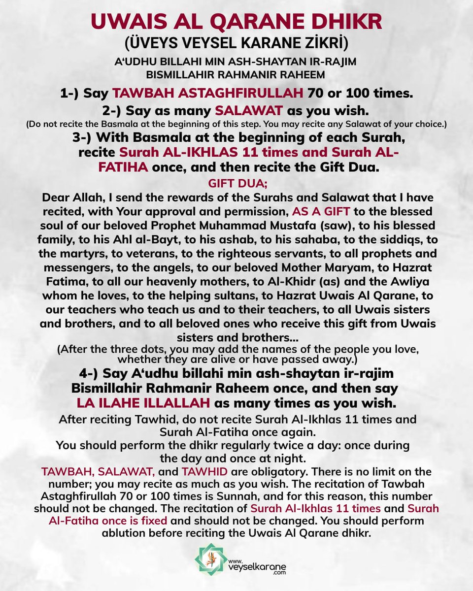 TIrigozoglu's tweet photo. Perform this dhikr if you would like to know the purest kind of islam,if you would like to know how to live İslam properly @loveofuwaysi

#GSvİBFK
Aferin Arda https://t.co/c6CU5bRrvp