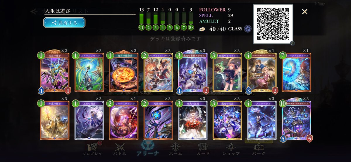 愛知ECS 10-3 Top16
普通のエルフと普通のウィッチでした
次は勝つぞ！