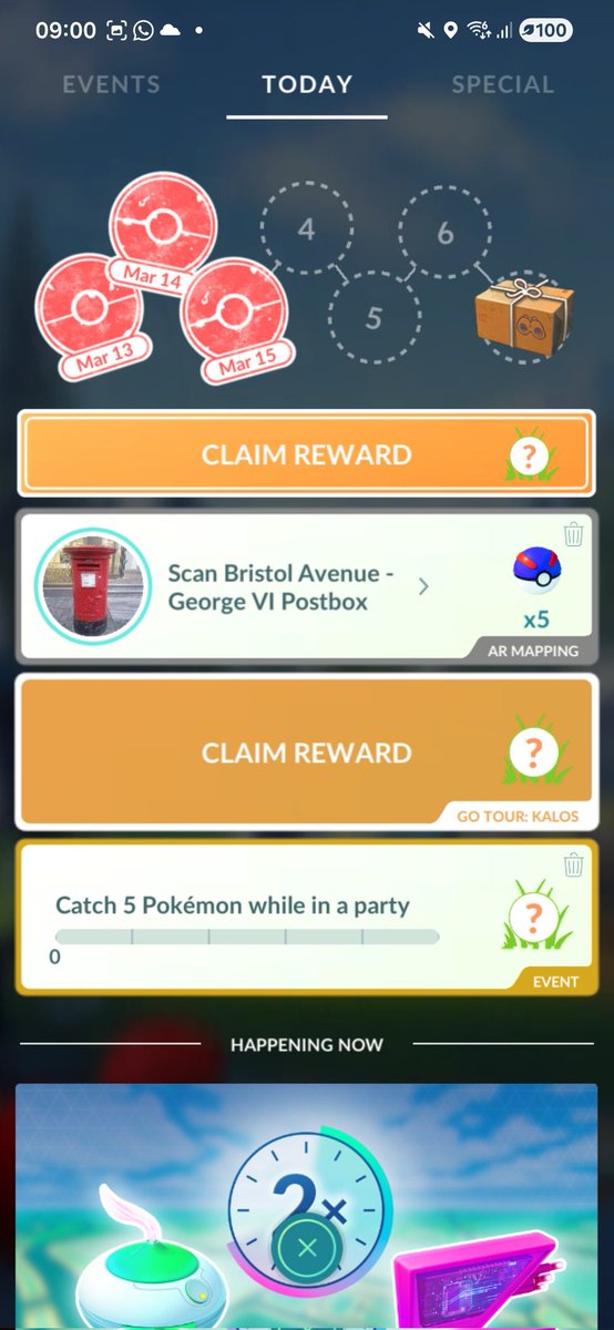 STYLESCLASH08's tweet photo. @NianticHelp I have has this rewards since the kalos tour and it doesnt seen to want to be claimed could u please help? https://t.co/JYoyIErbO6