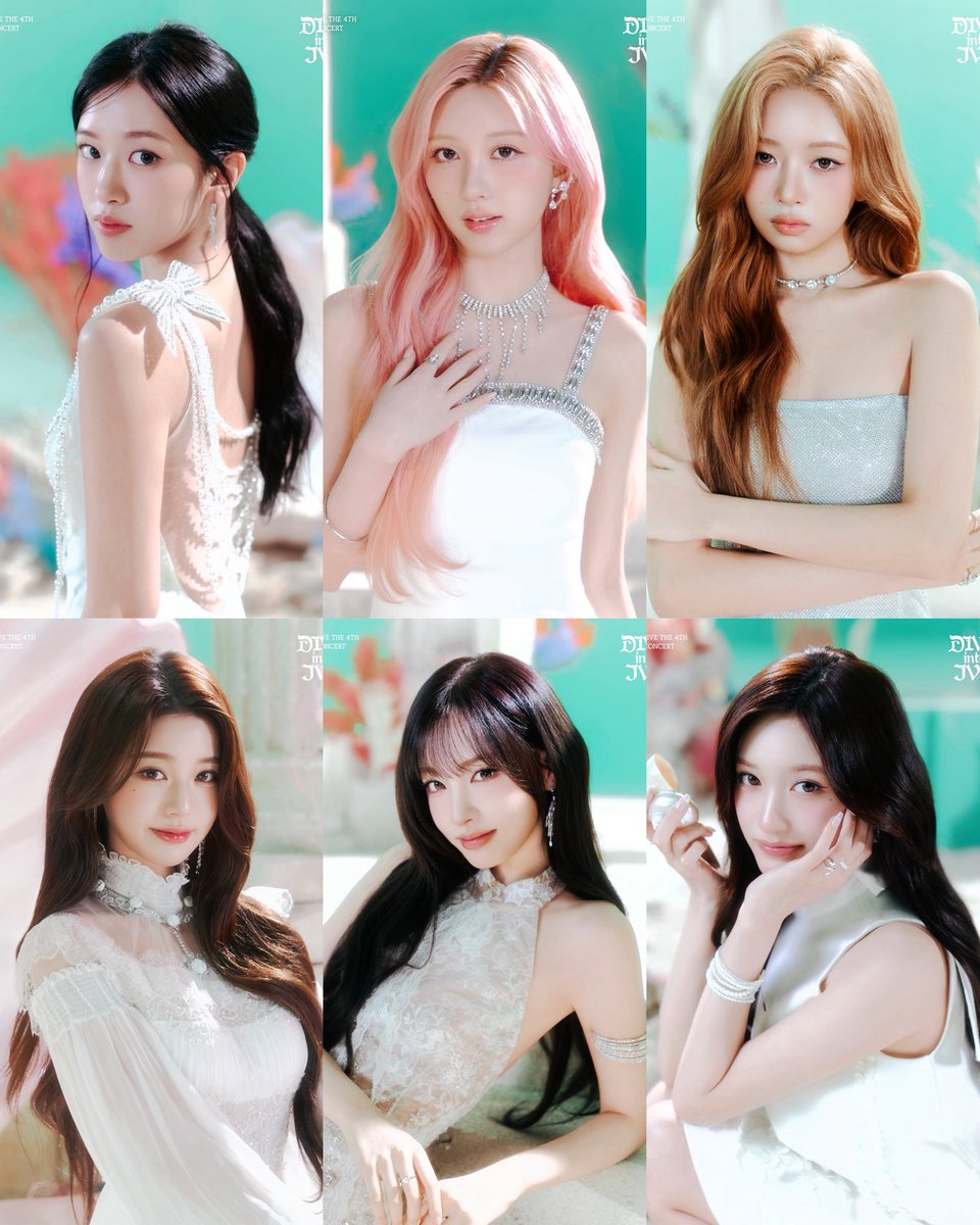 IVE redefines elegance in a new set of concept photos for its upcoming 4th Fan Concert <DIVE INTO IVE> on March 21 2026.