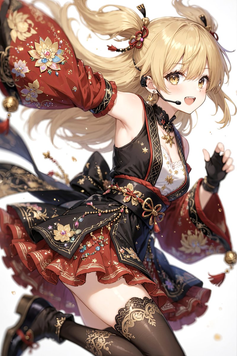 こんばんは、祭禍さん<a href="/saika_aiart/">祭禍(saika)</a> の衣装をまたお借りします✨
私が🍞→🧊中で1万お祝いも届かなかった気もするので改めてということでｵﾅｼｬｽ

「いつ着てもステキよね💕」

SFW illustration. No suggestive intent.
#AIイラスト好きさんと繫がりたい 
#祭禍衣装 #AIイラスト