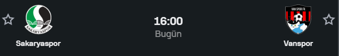 TFF 1. Lig’de nefesler tutuldu! 🇹🇷 Sakaryaspor vs Van Spor FK analizi yayında! 📉🔥

🏟 Sakarya Atatürk Stadyumu'nda "ya tamam ya devam" havası var! 🟢⚫️ 
🏹 Van Spor deplasmanda tutuk (6/10 gol yok) ama Sabahattin Destici formunun zirvesinde! 🌟 
📊 Geçmiş randevular gol demek