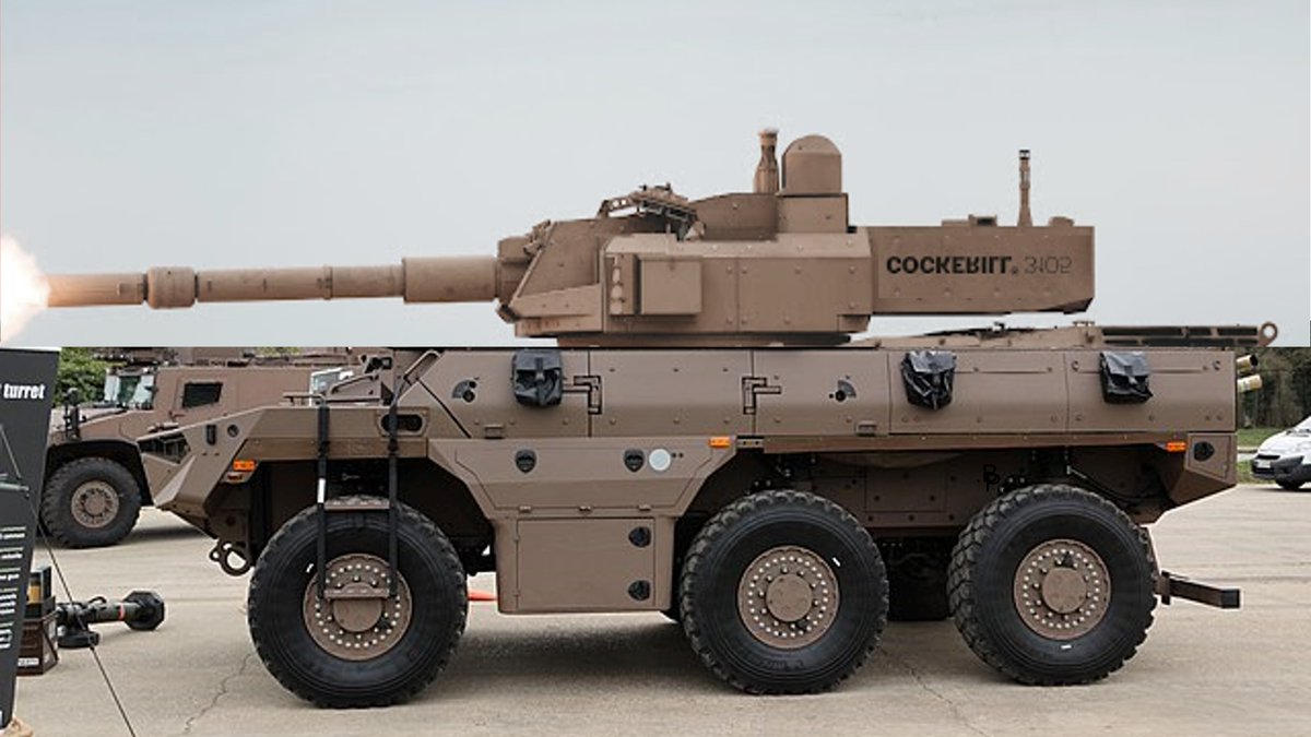 pascalbtr's tweet photo. @zweers_paul @JP_Grumbach @Arquus_Defense Simple article de pub pour la tourelle 3105 de @JohnCockerill ! 🤨
Si la 🇫🇷 voulait VRAIMENT un #EBRC 105 mm, elle l'aurait fait dès la conception ! ! 🤔
@blablachars https://t.co/138WhyOzpW