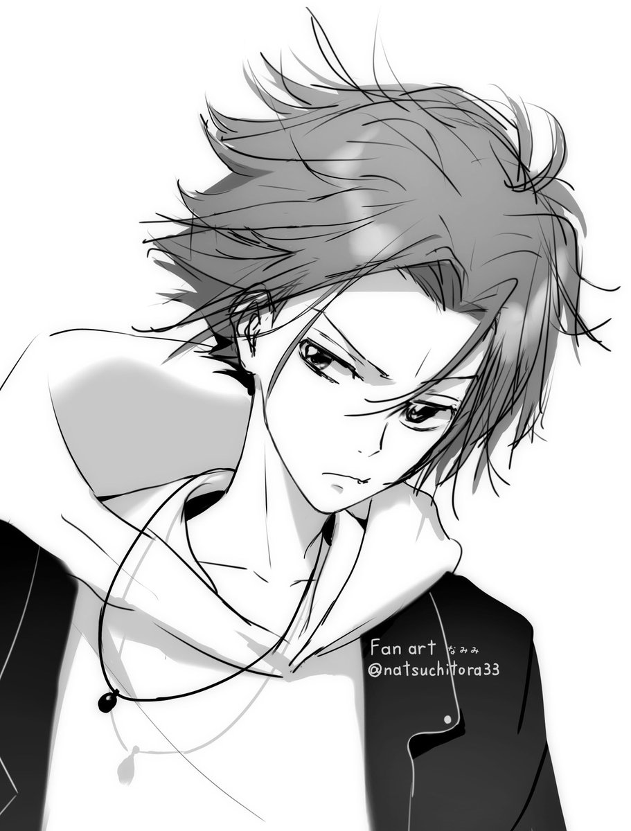 可愛く描いたら格好良く描きたくなる