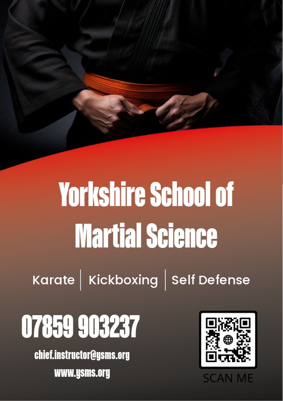 Yorkshire School of Martial Science is here every Sunday.  Various classes to suit all ages.
Come along for a free taster session.
#kickboxing #karate #selfdefense #focus #motivation #holmfirthevents