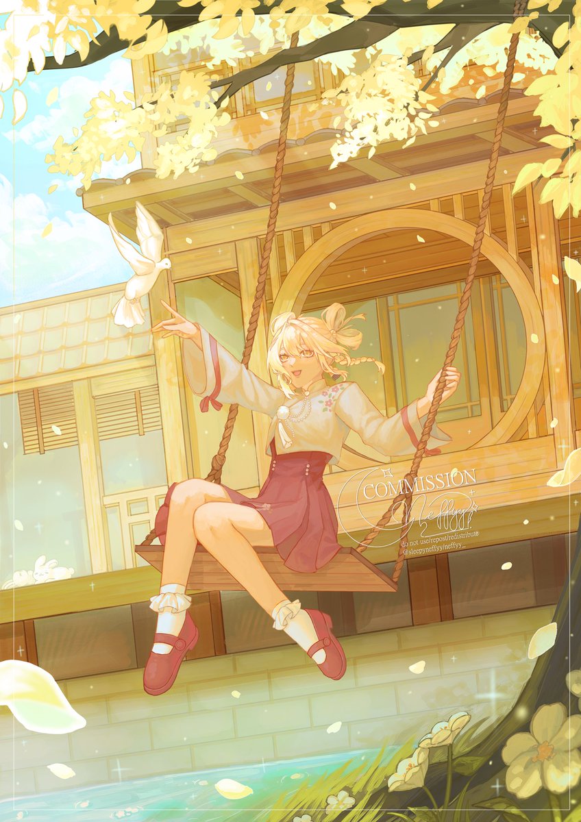 commission for Florin! (✿◠ᴗ◠) Thank you sm~
#neffyscomm