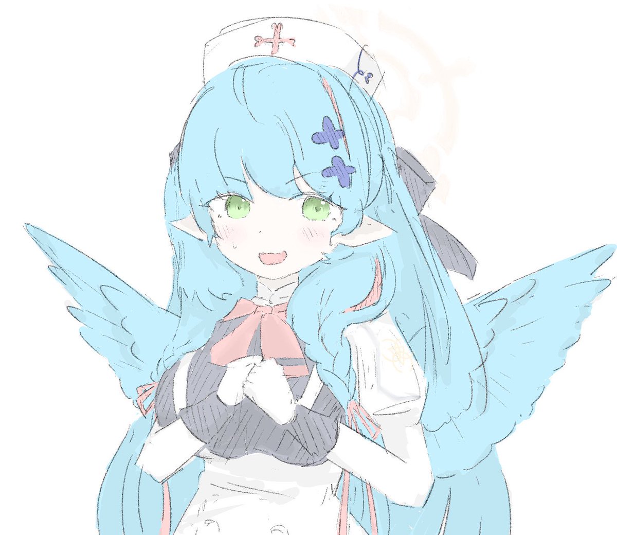 UQAMELN's tweet photo. ミネ団長　#ブルアカ https://t.co/YcQ98c8iDI