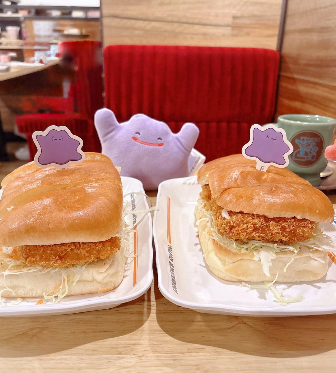 メタモンとコメダ珈琲来たよ😭🫶🏻（妄言）