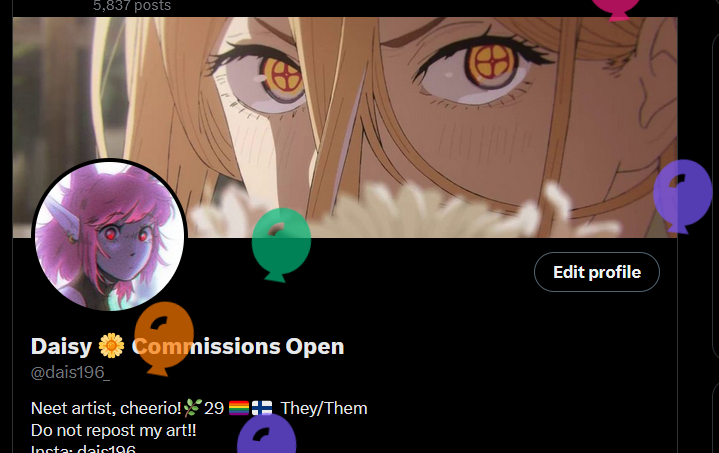 Daisy 🌼 Commissions Open tweet media