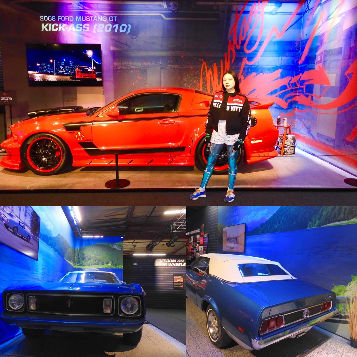 Queenie4ever's tweet photo. American icon a Mustang immersive experience #prettyfun #sentisunday #ride #museum https://t.co/baXJV8Z4d2