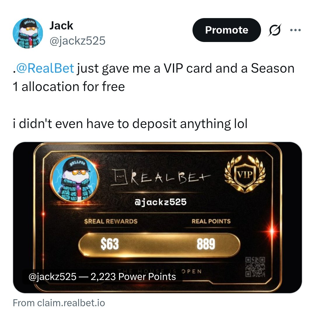 jackz525's tweet photo. @Realbet ✅ https://t.co/RcbwEuhpue