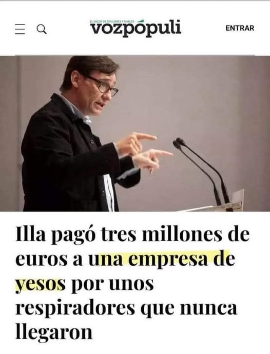 Si esto es así como aquí dicen y nadie desmiente…
¿Por qué no está en la cárcel?