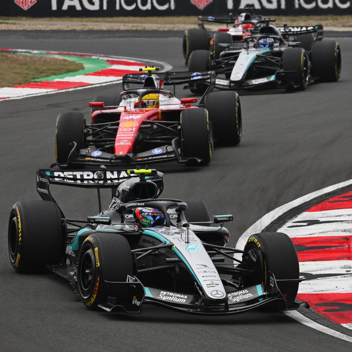 XavierGil_MPils's tweet image. 🏁 #ChineseGP 🇨🇳
🏆 1ère pour Kimi Antonelli 🇮🇹 🔥 Magnifique bagarre des pilotes Ferrari !
P2 George Russell 🇬🇧
P3 Lewis Hamilton 🇬🇧 P4 Charles Leclerc 🇲🇨 P6 Pierre Gasly 🇫🇷  P8 Isack Hadjar 🇫🇷 P10 Franco Colapinto 🇦🇷  P14 Esteban Ocon 🇫🇷
#F1 #Formula1 #GPDeChine