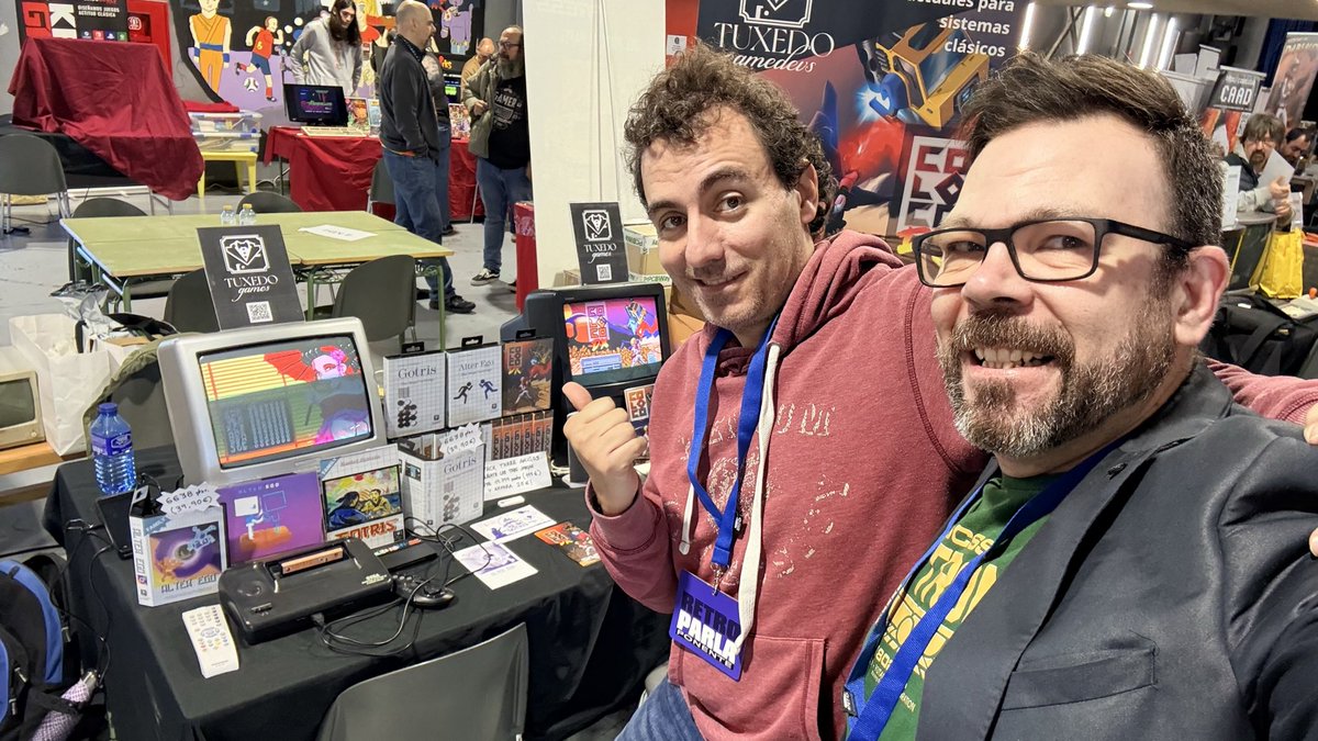 tuxedogamedevs's tweet photo. ¡Allé vamos, @retroparla ! ¡Round two! 🔥 https://t.co/3mjVBPXrJ5
